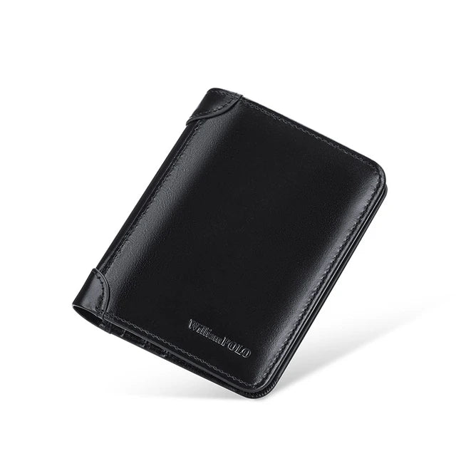 Leather Short Wallet