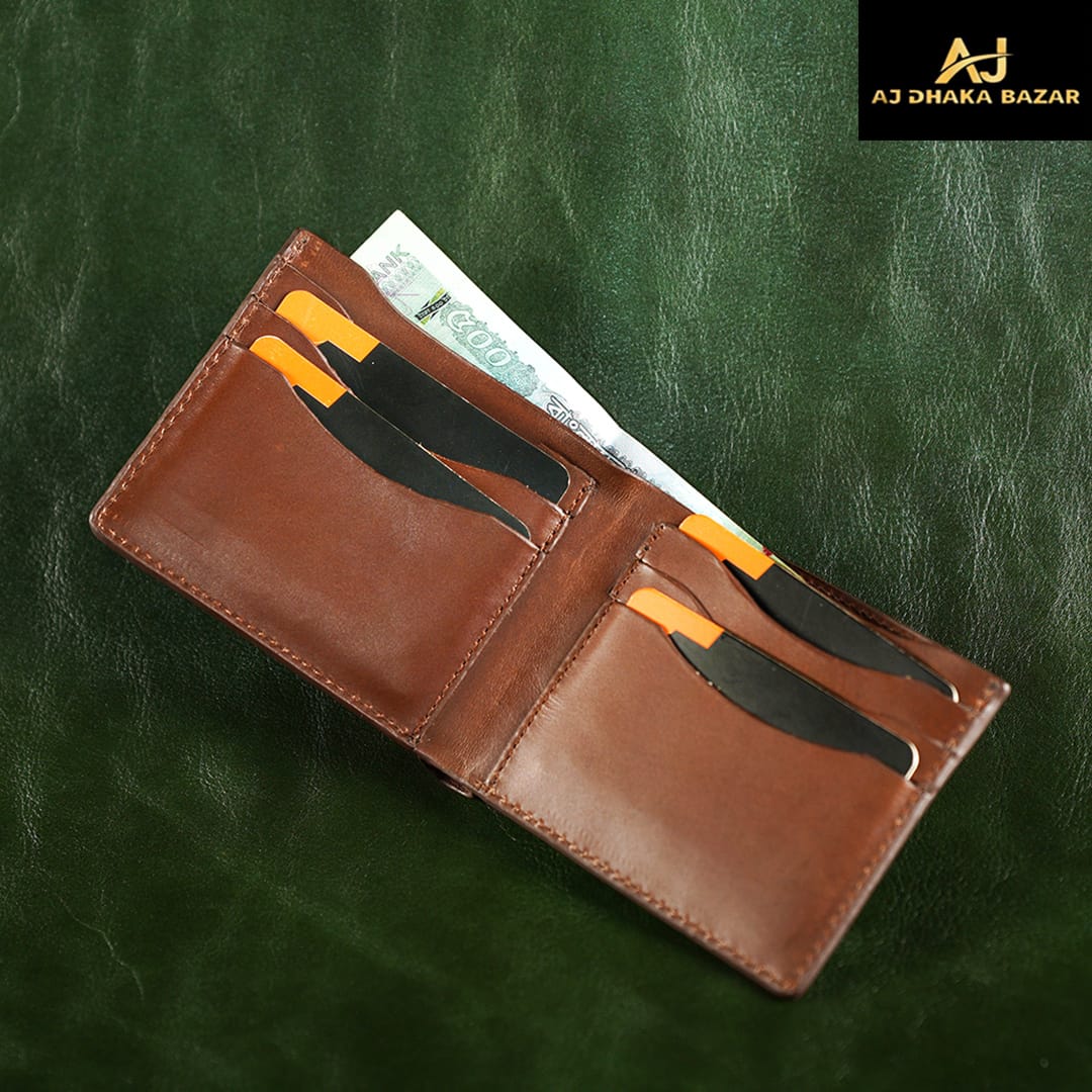 Top-Grain Leather Slim Wallet