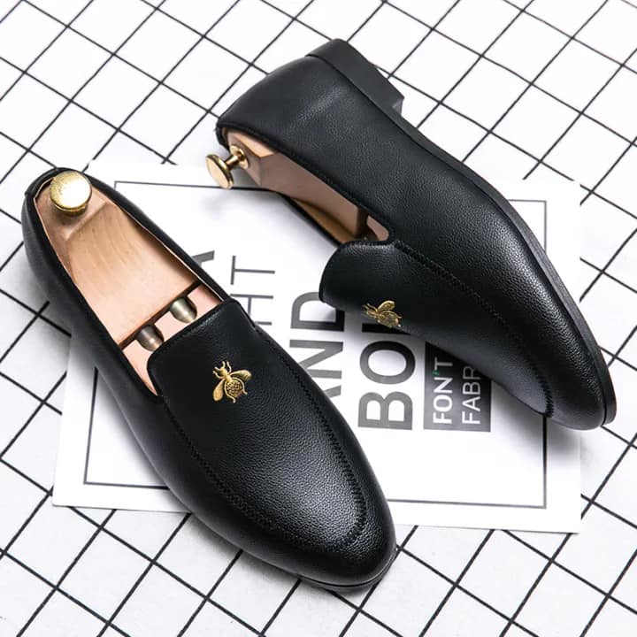 Luxury genuine Leather Tassel Loafers JST - 002