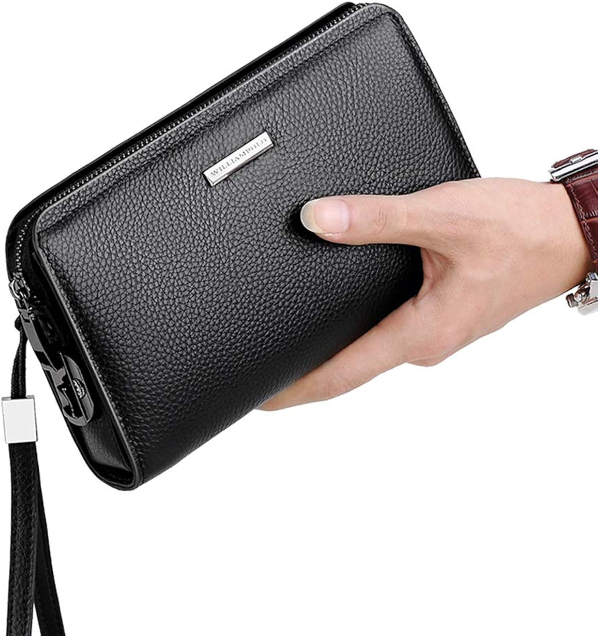 Luxury Mini Clutch Bag by JANATA | Hand loop & Hand strap