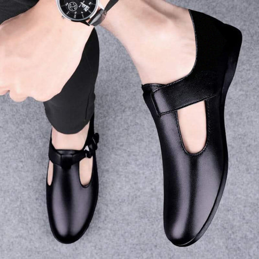 Men's Premium Leather Slip on mules Casual Shoes