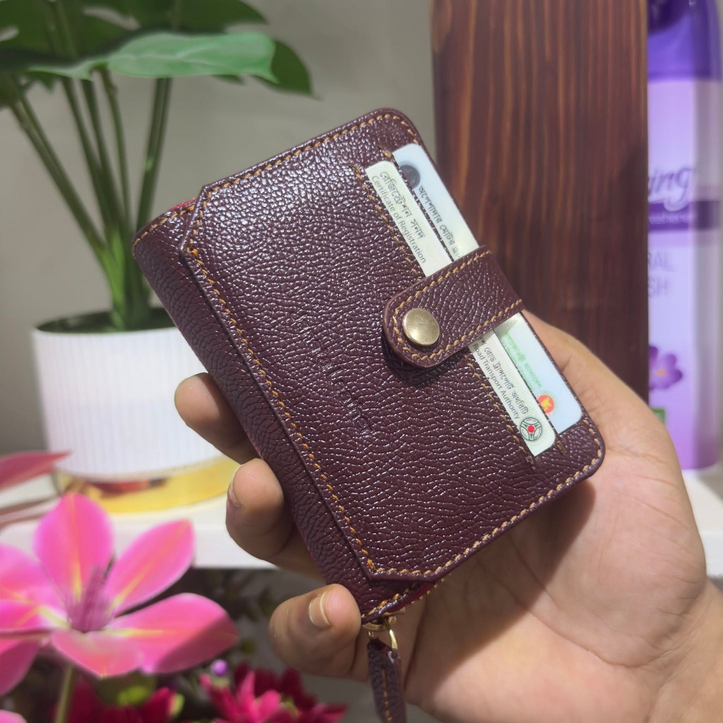 Premium Full Chrome Leather Wallet