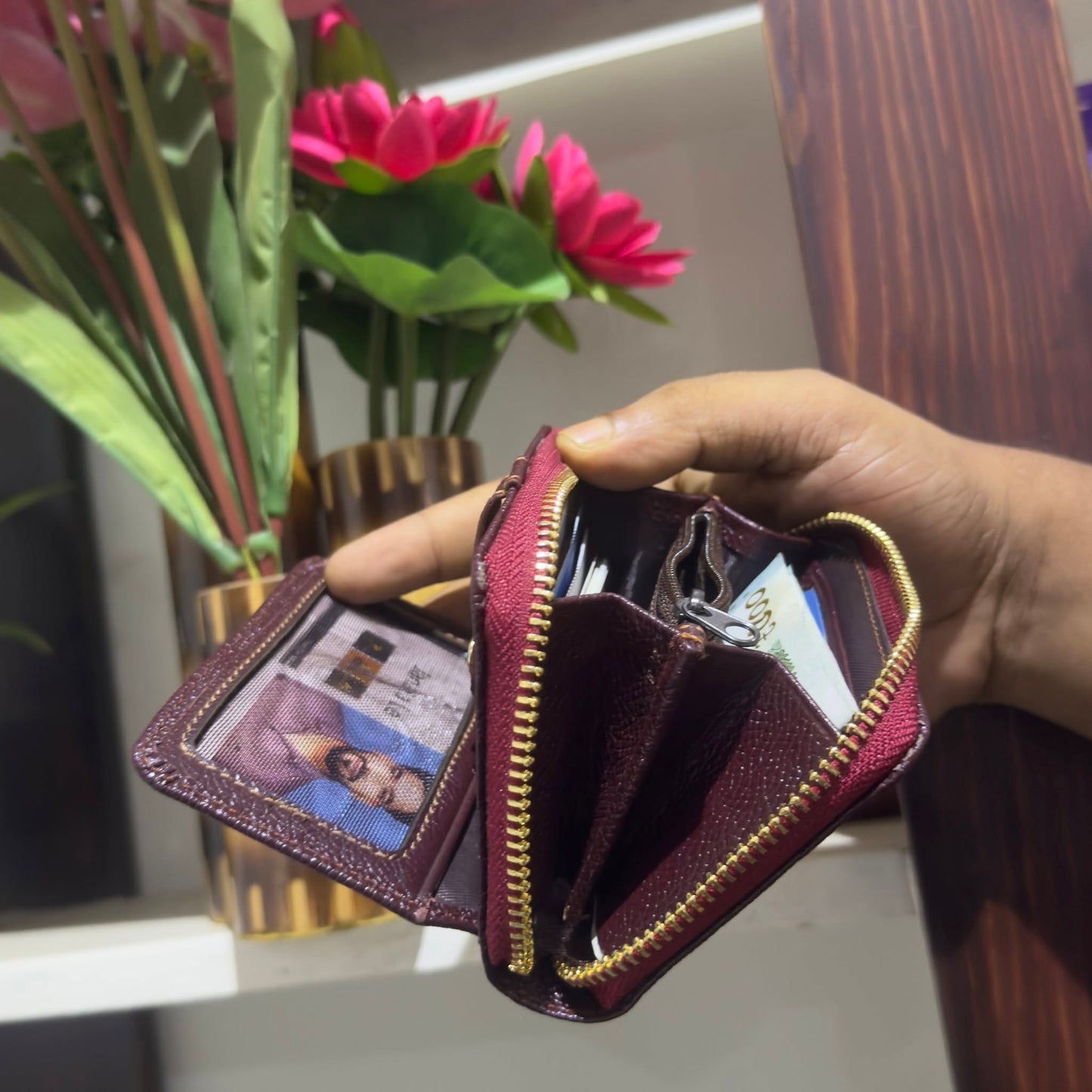 Premium Full Chrome Leather Wallet