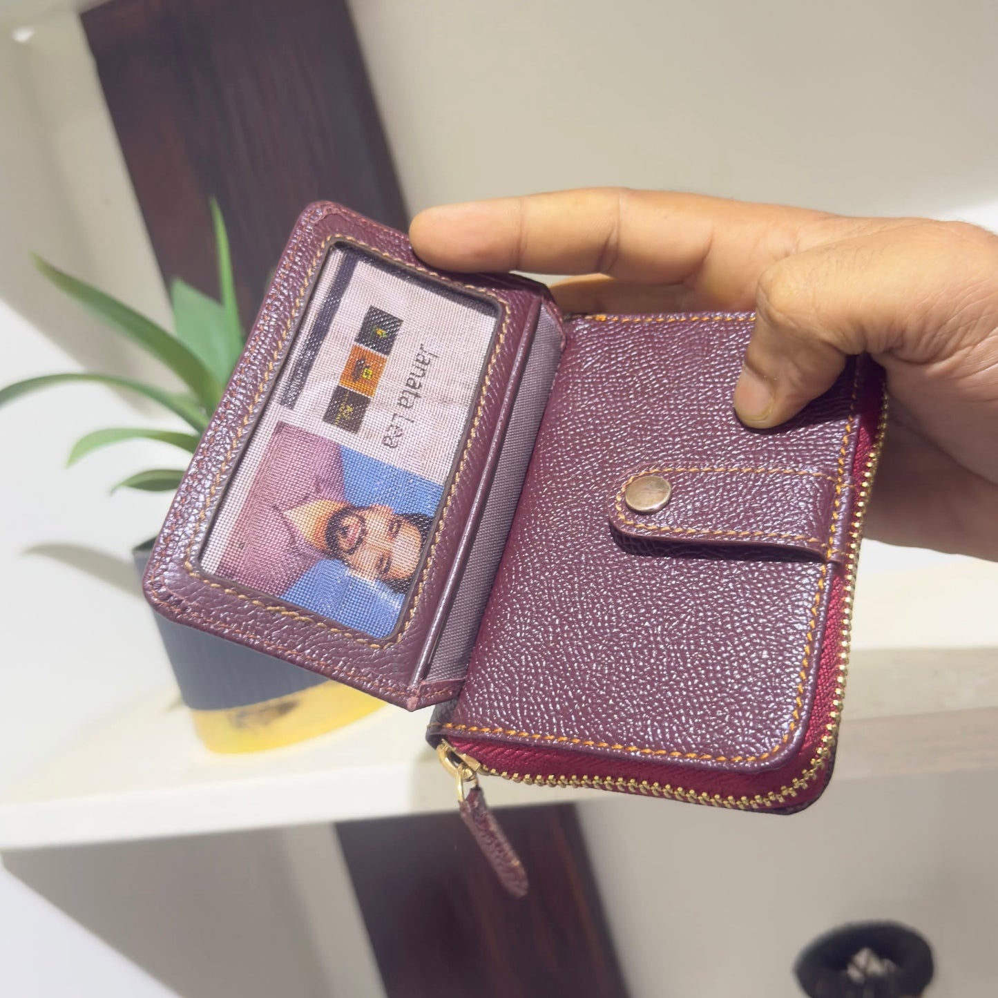 Premium Full Chrome Leather Wallet