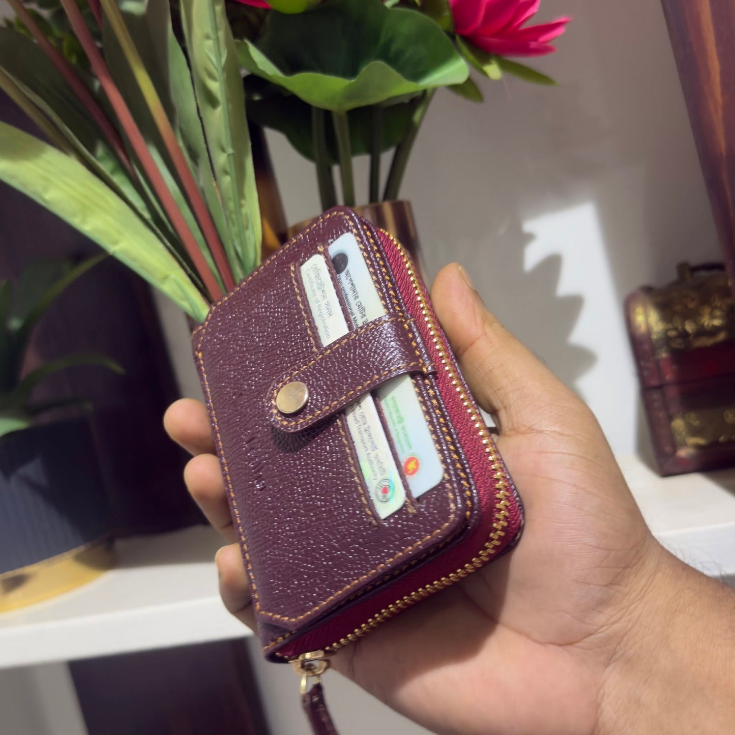 Premium Full Chrome Leather Wallet