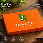 Janata Leather-এর কমলা গিফট বক্স