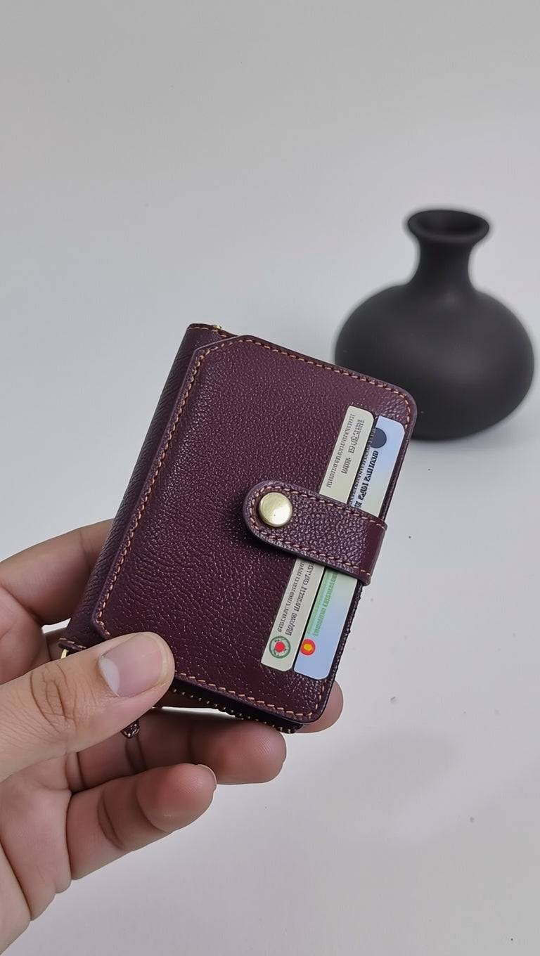 Premium Full Chrome Leather Wallet