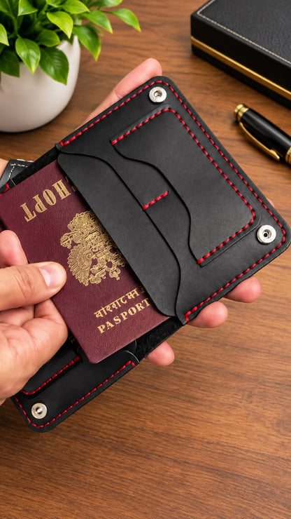 Janata leather Classic Handmade Passport Cover