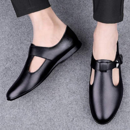 Men's Premium Leather Slip on mules Casual Shoes