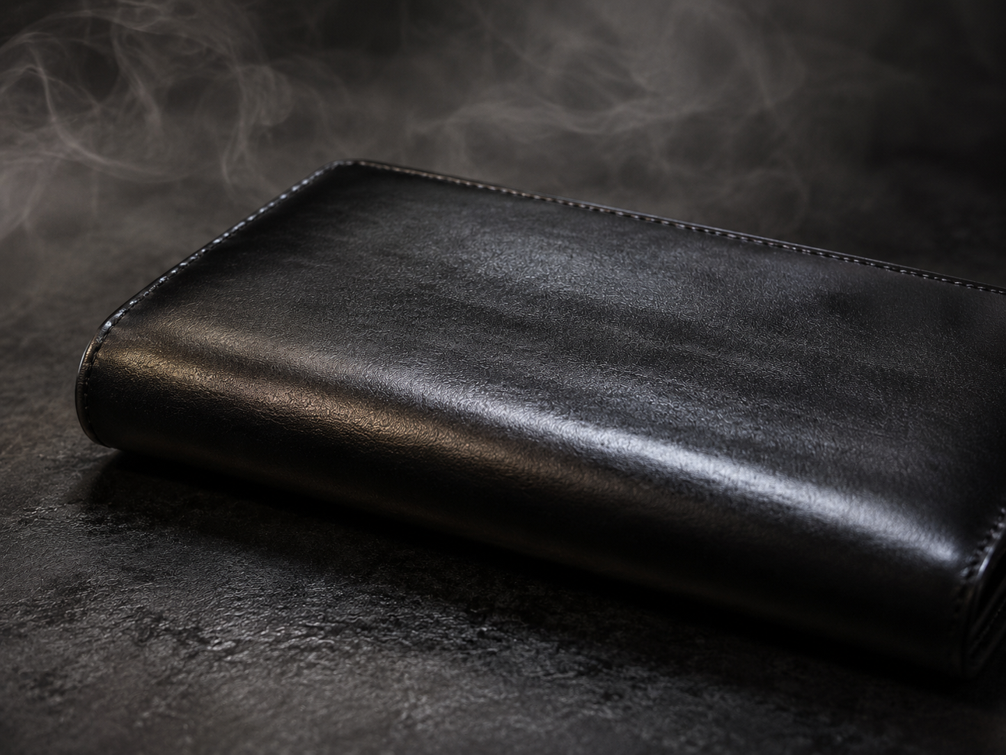 Premium long wallet with zipper