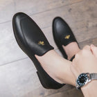 Luxury genuine Leather Tassel Loafers JST - 002
