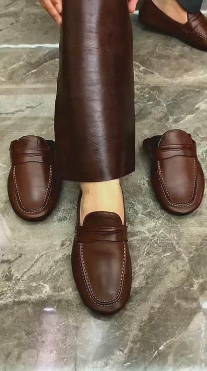 Lightweight Leather Loafer